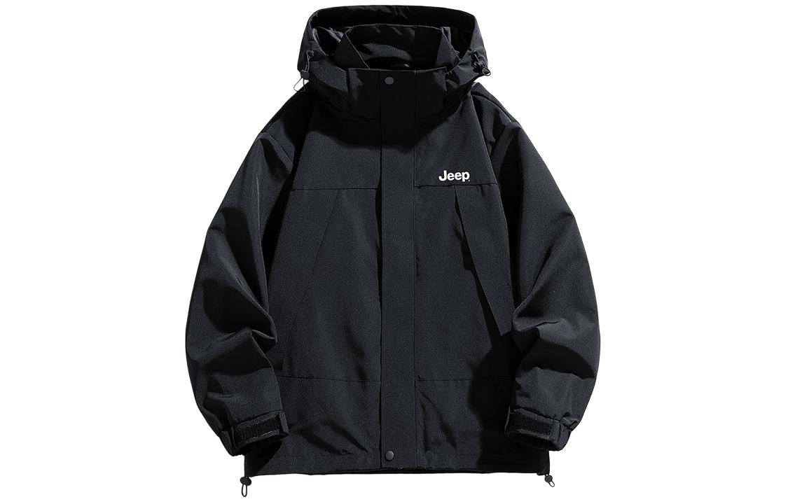 

Jeep Ветровка непромокаемая дышащая унисекс, Pure Black