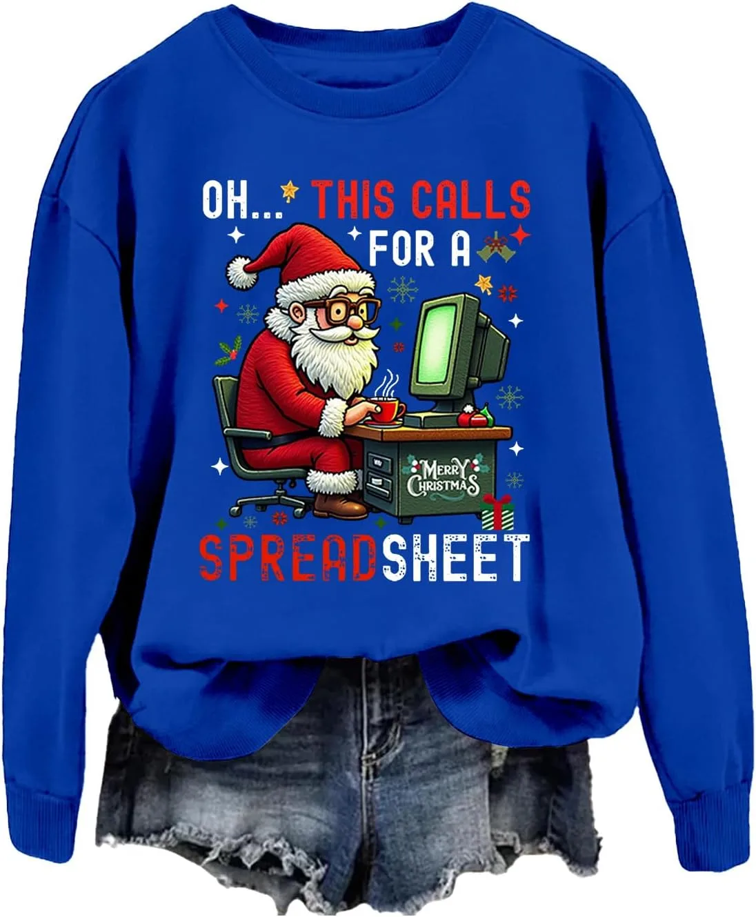 

Свитшот Oh This Calls for A Spreadsheet Yuisi Doxn