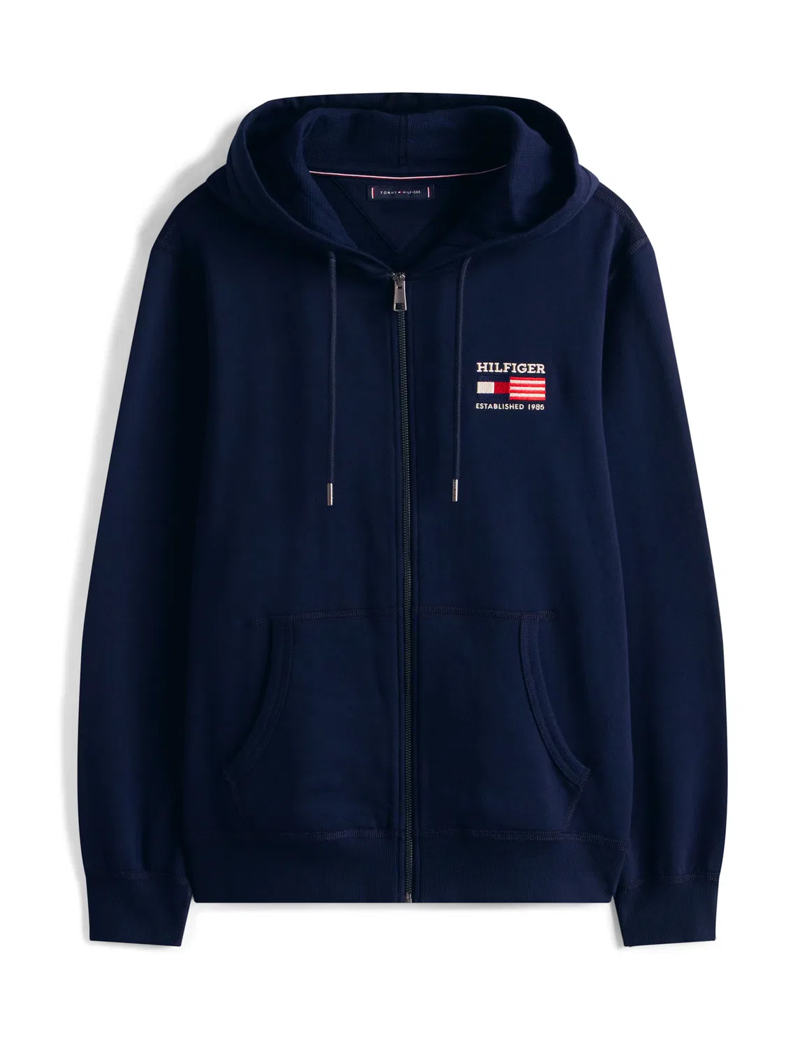 Толстовка на молнии в стиле 'Американа' Tommy Hilfiger, Navy