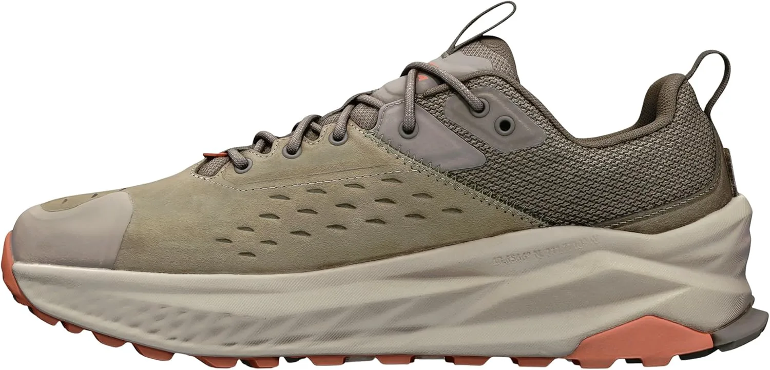Мужские походные кроссовки ALTRA Olympus 6 Hike Low GTX, коричневый — фото 3
