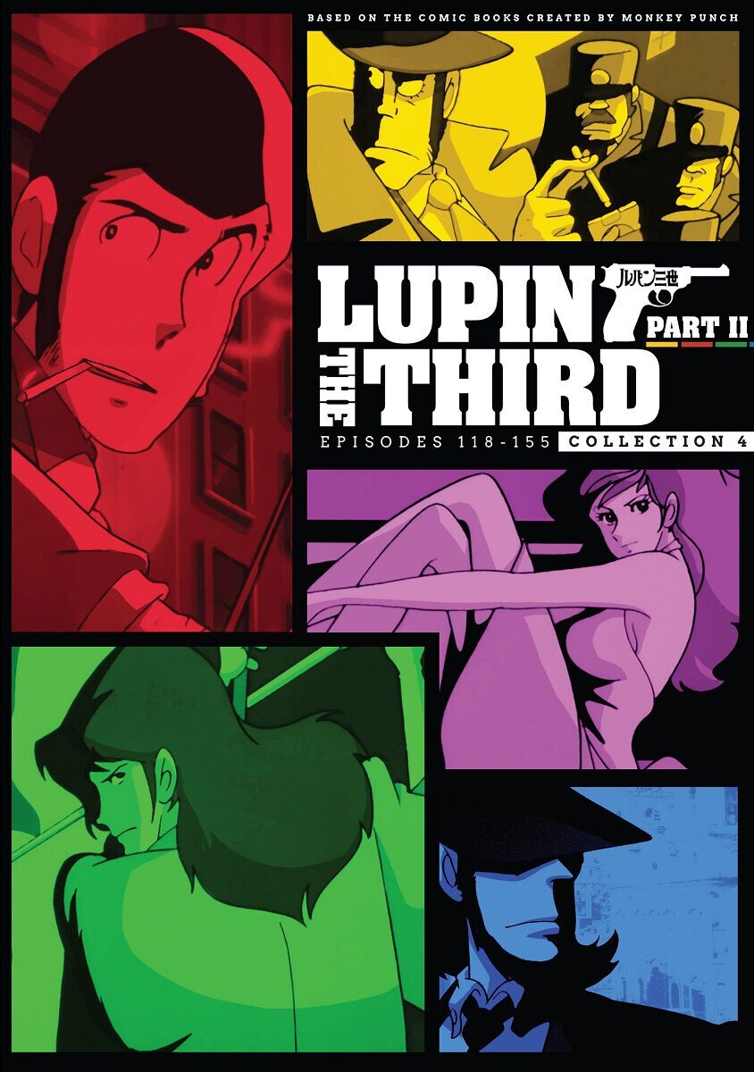 

DVD диск Lupin the 3rd Part II Collection 4 DVD