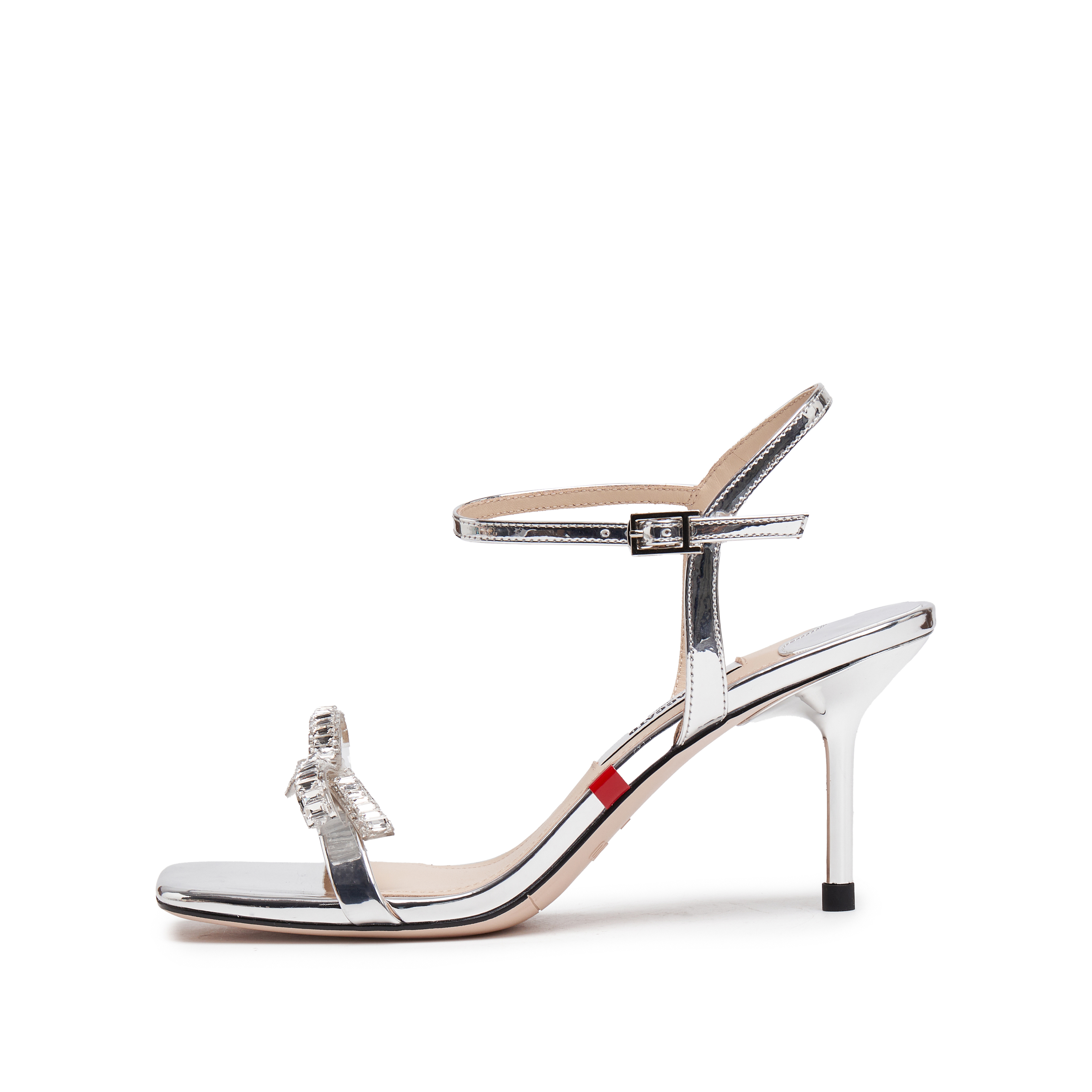 Сандалии Lemon Soda с одним ремешком, ширина 8 см, женские Staccato, Champagne Gold