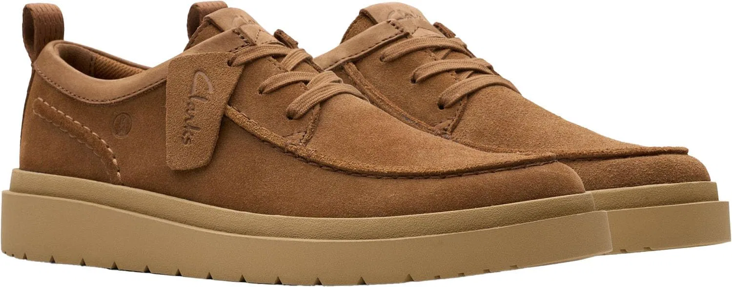 Мокасины Clarks Polden Moc, Cola Suede — фото 4