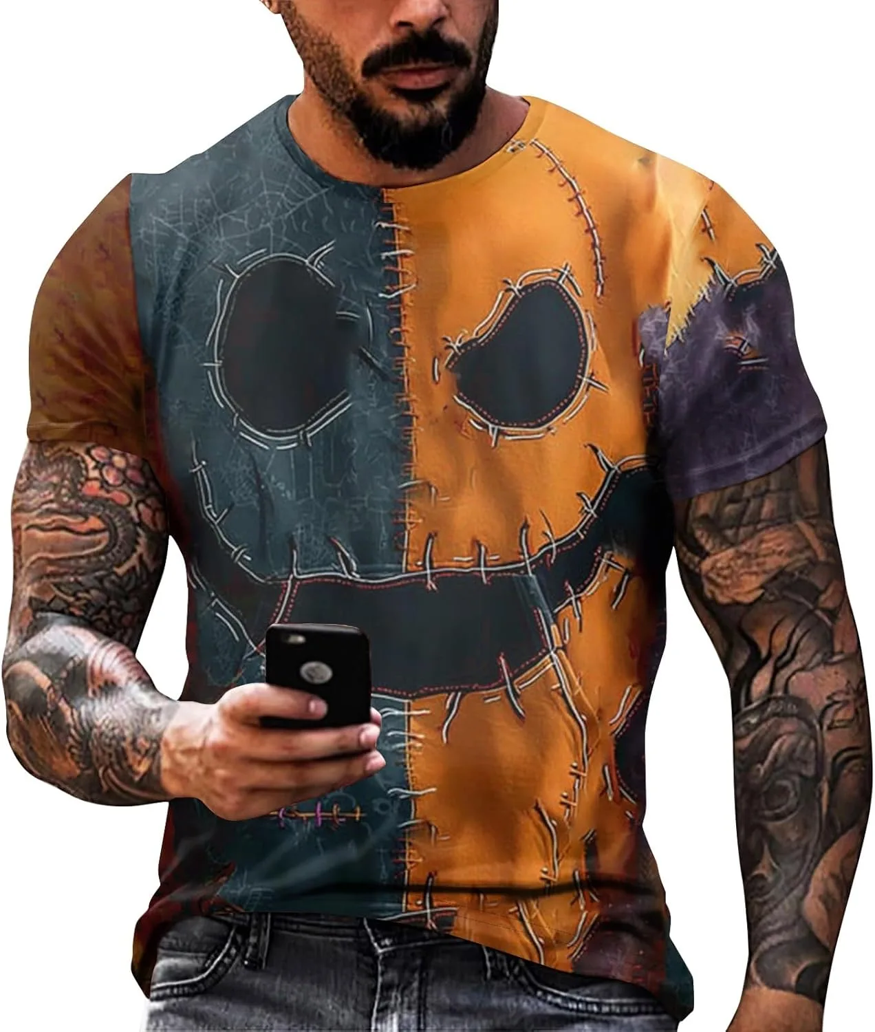 

Мужская футболка с принтом FlekmanArt