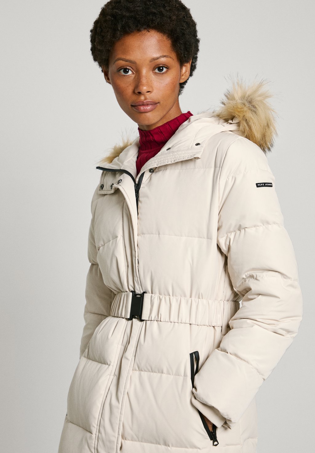 

Куртка для активного отдыха BELLA Pepe Jeans, молочный