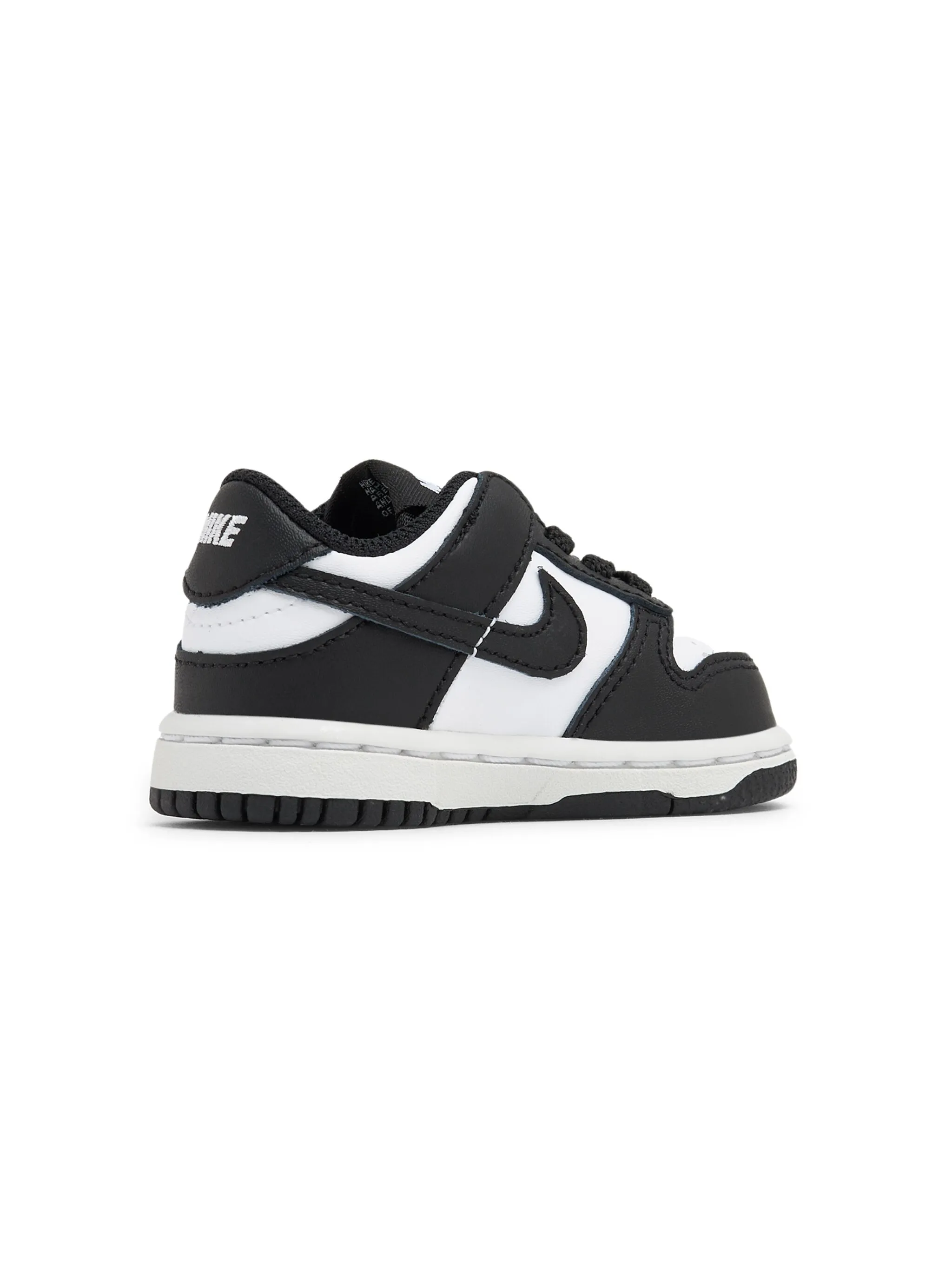 Кроссовки Dunk Low Panda на шнуровке Nike Kids, белый — фото 3