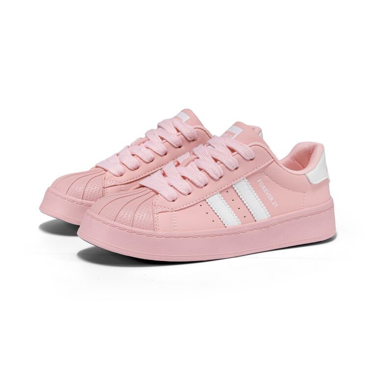 

Кроссовки Forever 21 Skateboard Shoes Unisex Low-Top, розовый