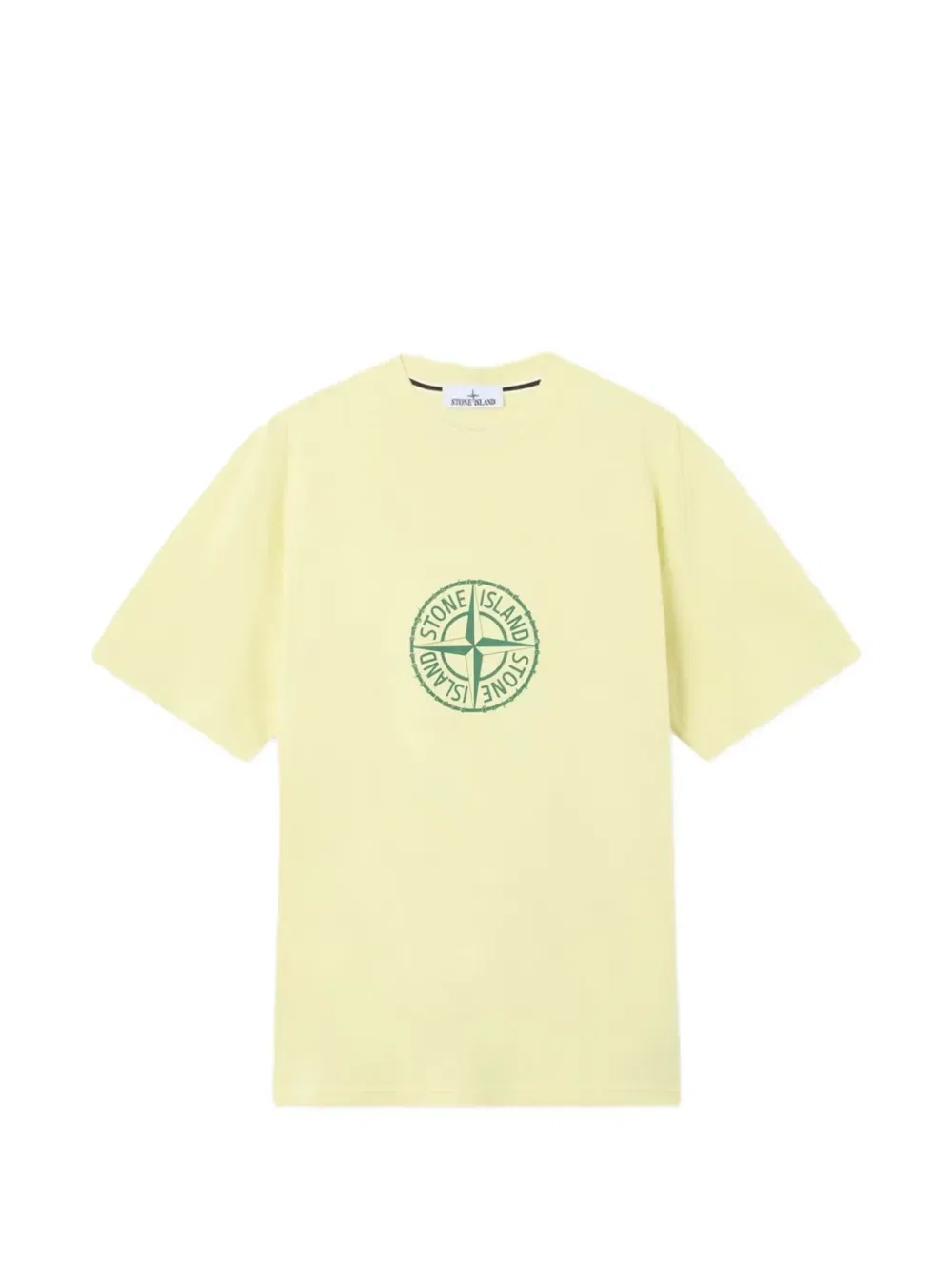 Футболка с компасом Stone Island, желтый