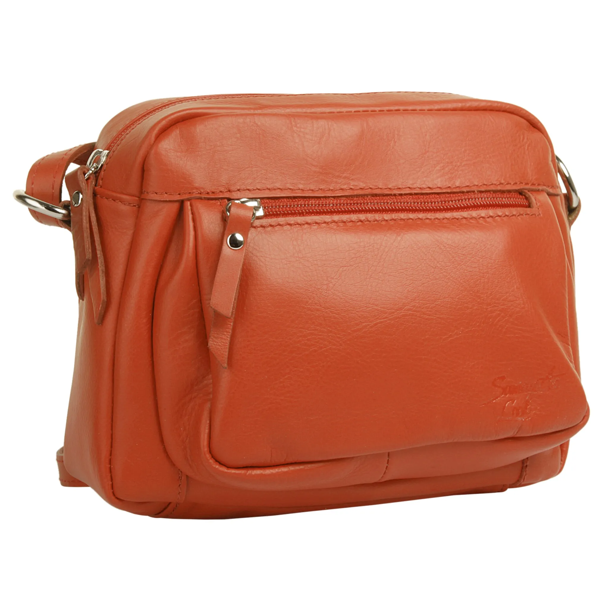 

Сумка через плечо Samantha Look, натуральная кожа, цвет Orange