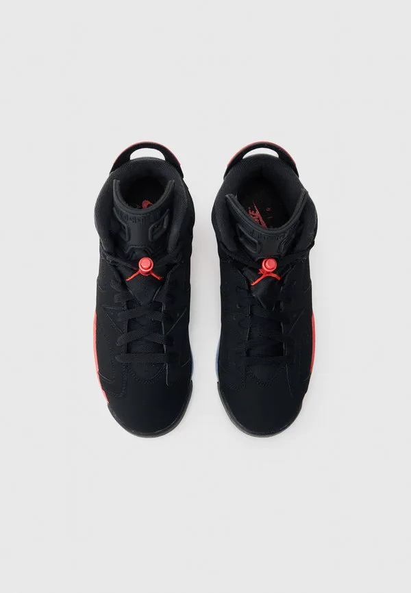 Кроссовки air jordan 6 retro унисекс Jordan, Black/Light Crimson — фото 4