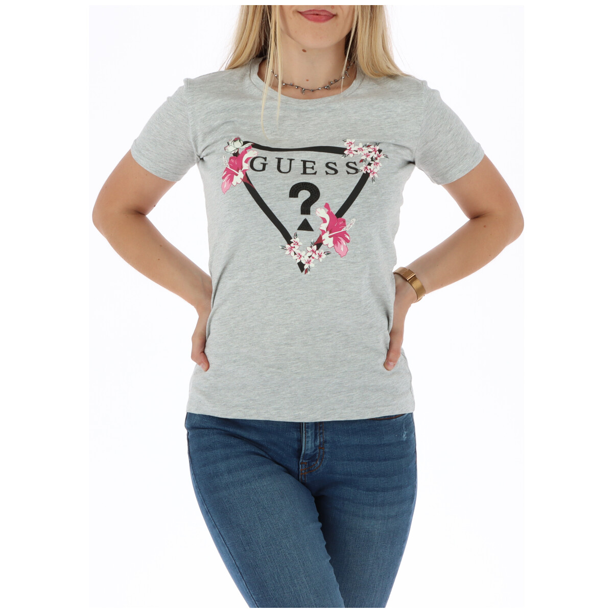 

Футболки Guess, серый
