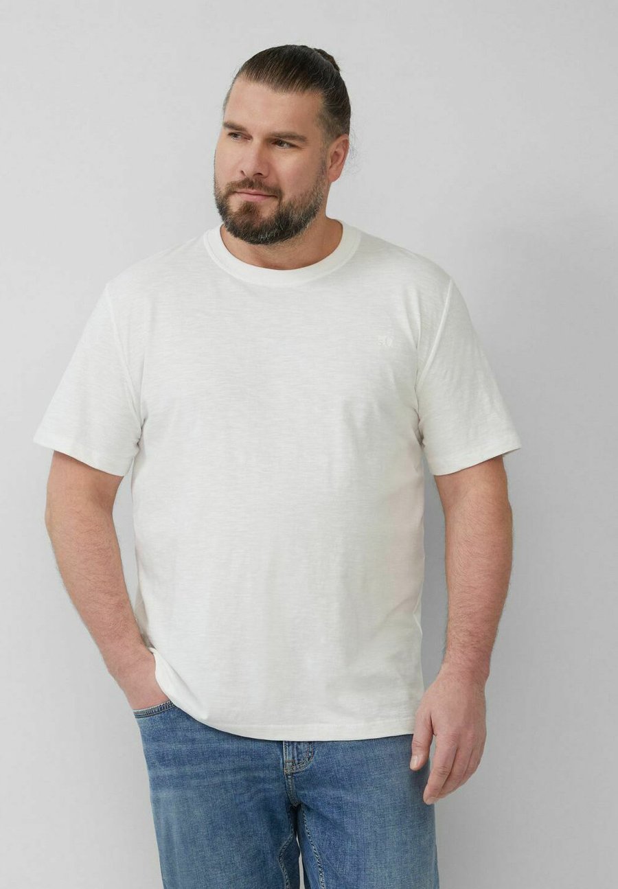 

Футболка s.Oliver RUNDHALS-AUSSCHNITT KURZARM GROSSE GRÖSSEN, Weiß/White, Белый, Футболка s.Oliver RUNDHALS-AUSSCHNITT KURZARM GROSSE GRÖSSEN, Weiß/White