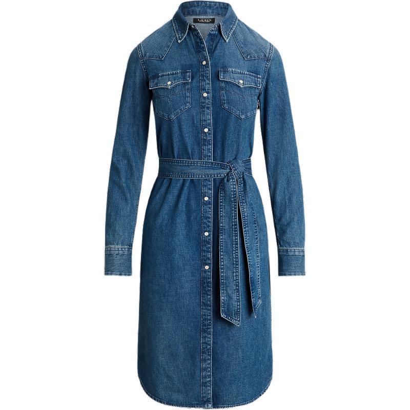

Платье миди Ralph Lauren Denim LAUREN RALPH LAUREN, синий