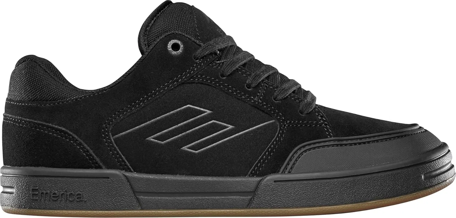 Мужские скейтбордистские кроссовки Emerica Heritic, Black — фото 4