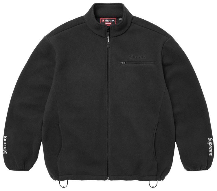 

Флисовая куртка Supreme x Marmot, черный