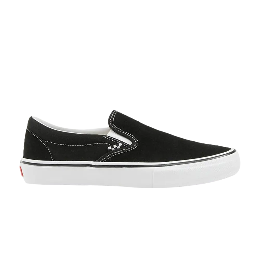 Скейт-слипоны Vans, черный