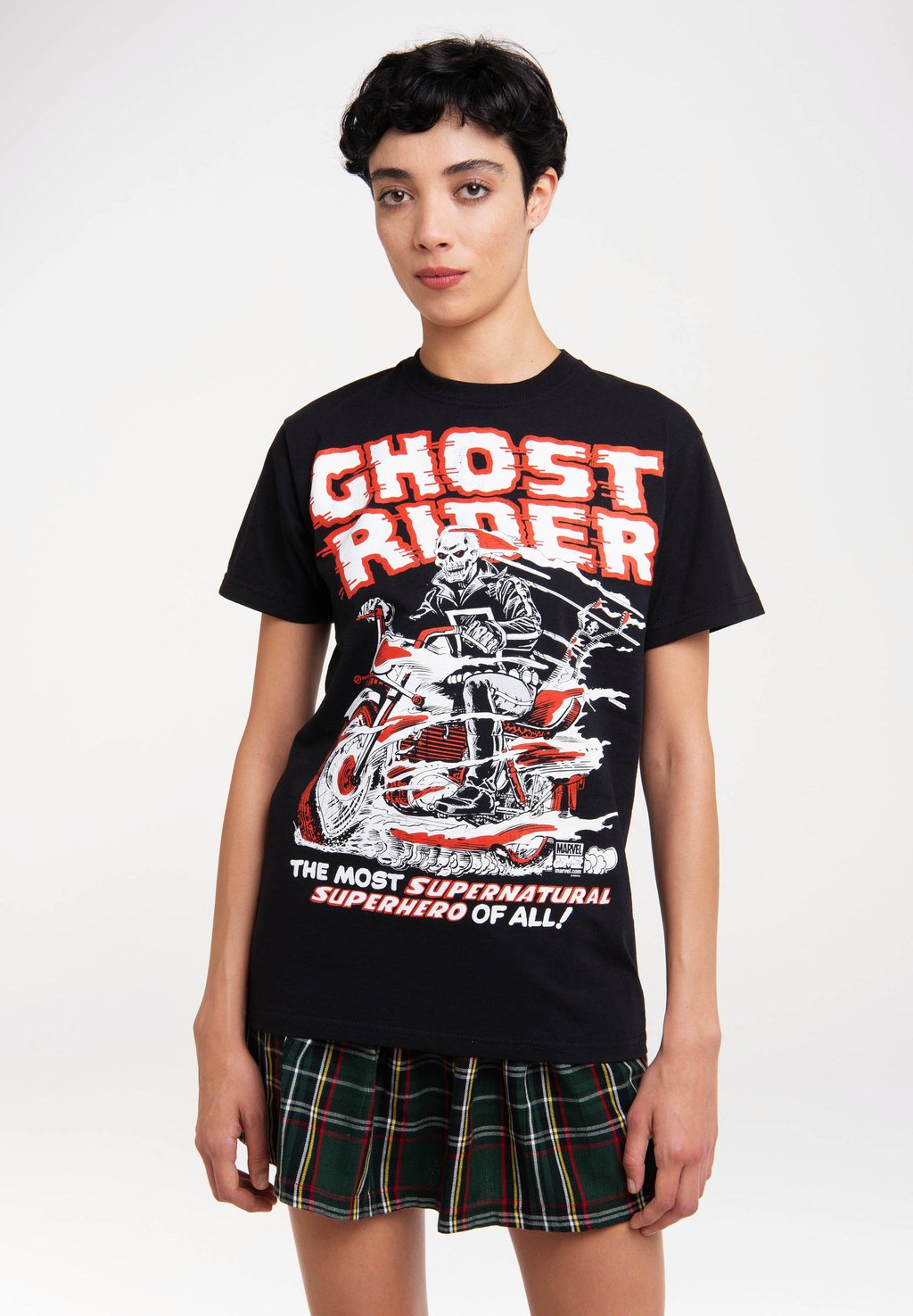 

Футболка с принтом MARVEL COMICS GHOST RIDER LOGOSHIRT, черный