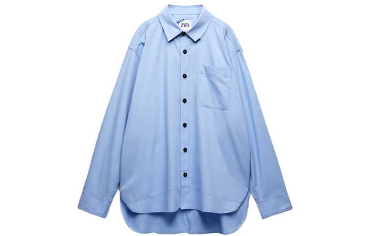 

Zara X X Zara Футболка унисекс синяя ADER ERROR
