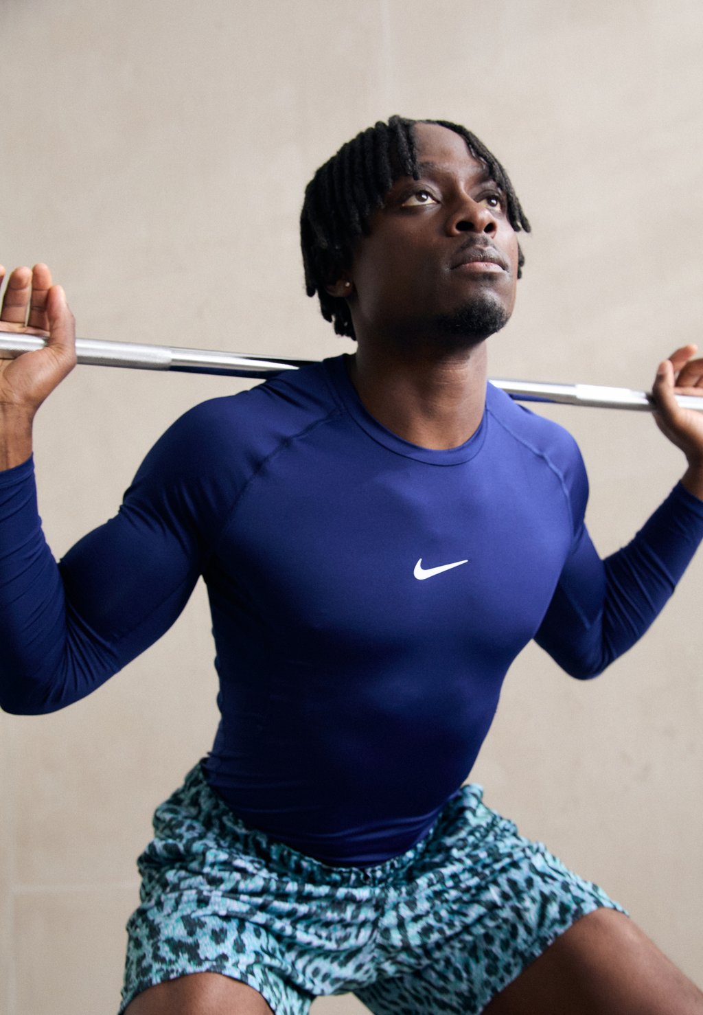

Топ с длинными рукавами M NP DF LS Nike Performance, синий