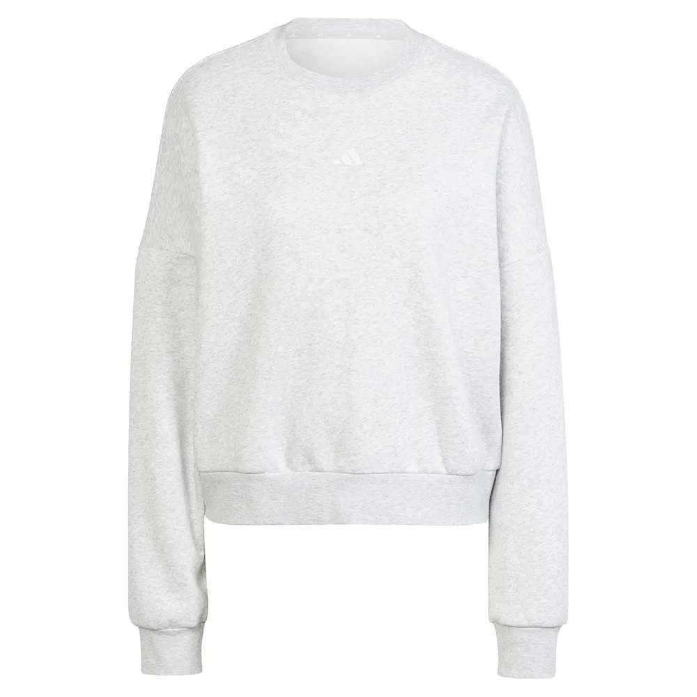 Толстовка adidas Essentials Small Logo Feelcozy, белый — фото 3