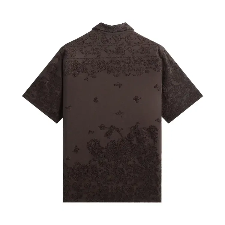 Рубашка с узором Kith Bandana Towel Terry Thompson, коричневый — фото 2