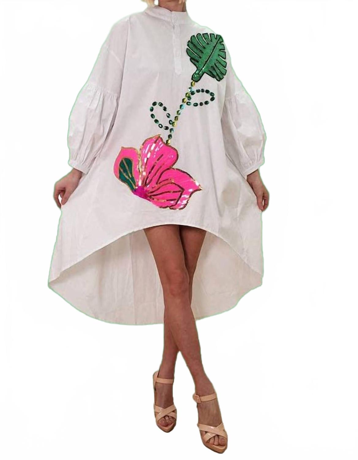 

Белая рубашка мини-платье N by Nancy