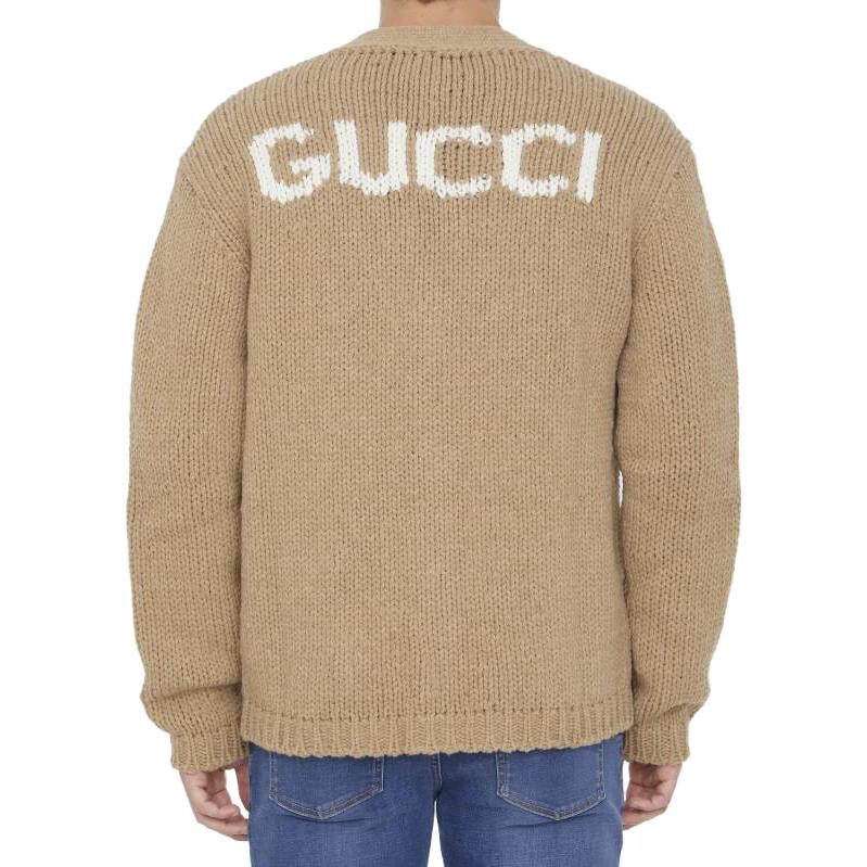Трикотаж мужской коричневый Gucci, коричневый — фото 3