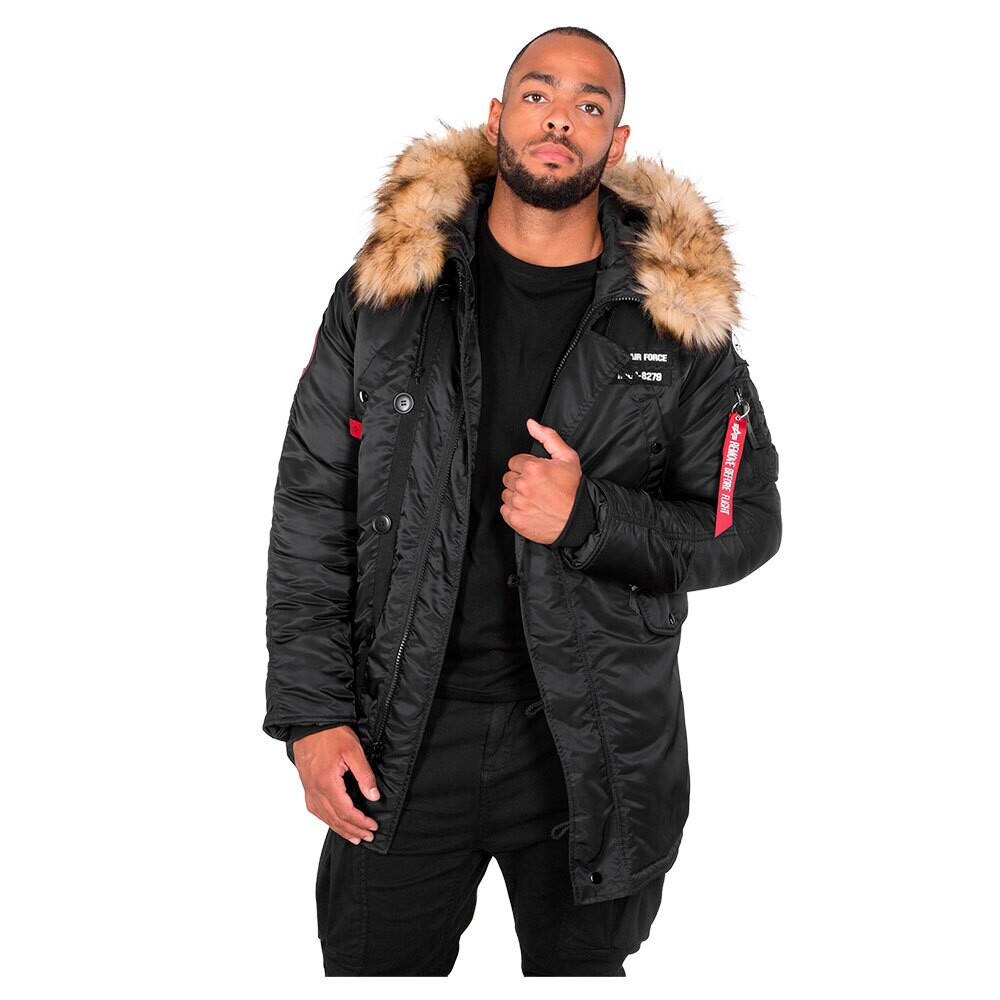

Куртка Alpha Industries N3B Airborne, черный