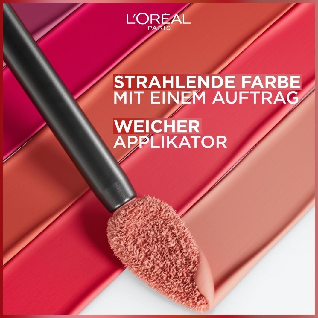 Помада для губ infaillible matte resistance 16h Loreal Paris, 230 - shopping spree, объем 5 мл — фото 3