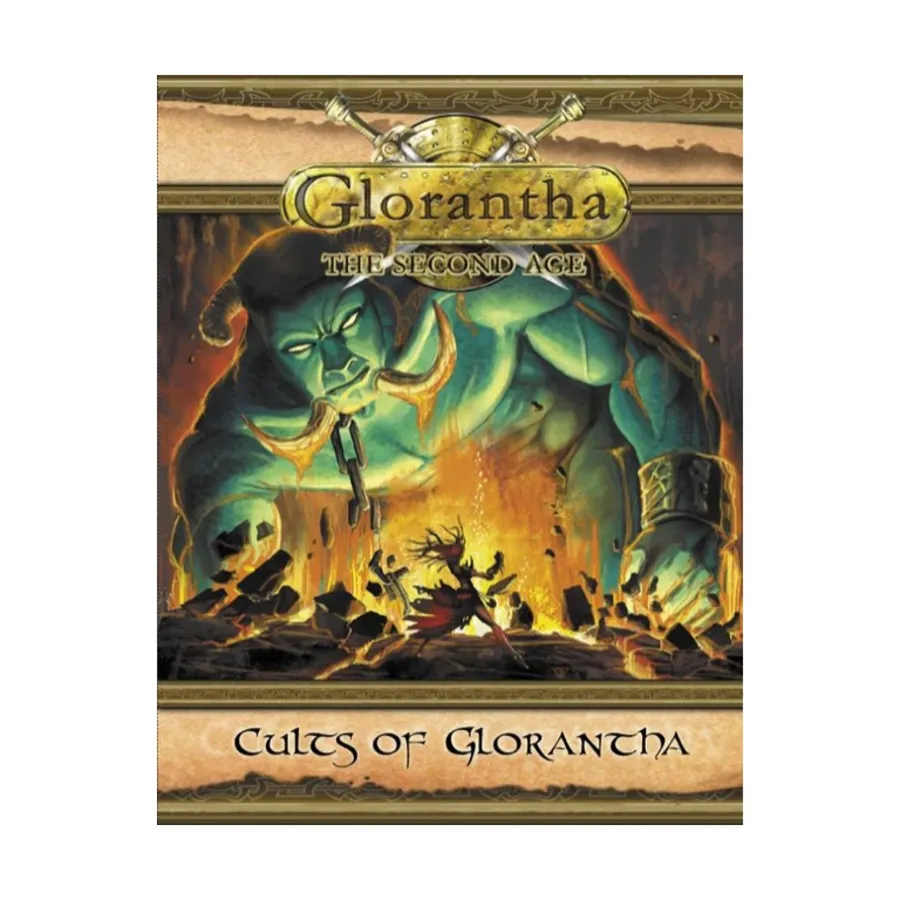 

Glorantha - The Second Age, Cults of Glorantha, RuneQuest II, твердый переплет