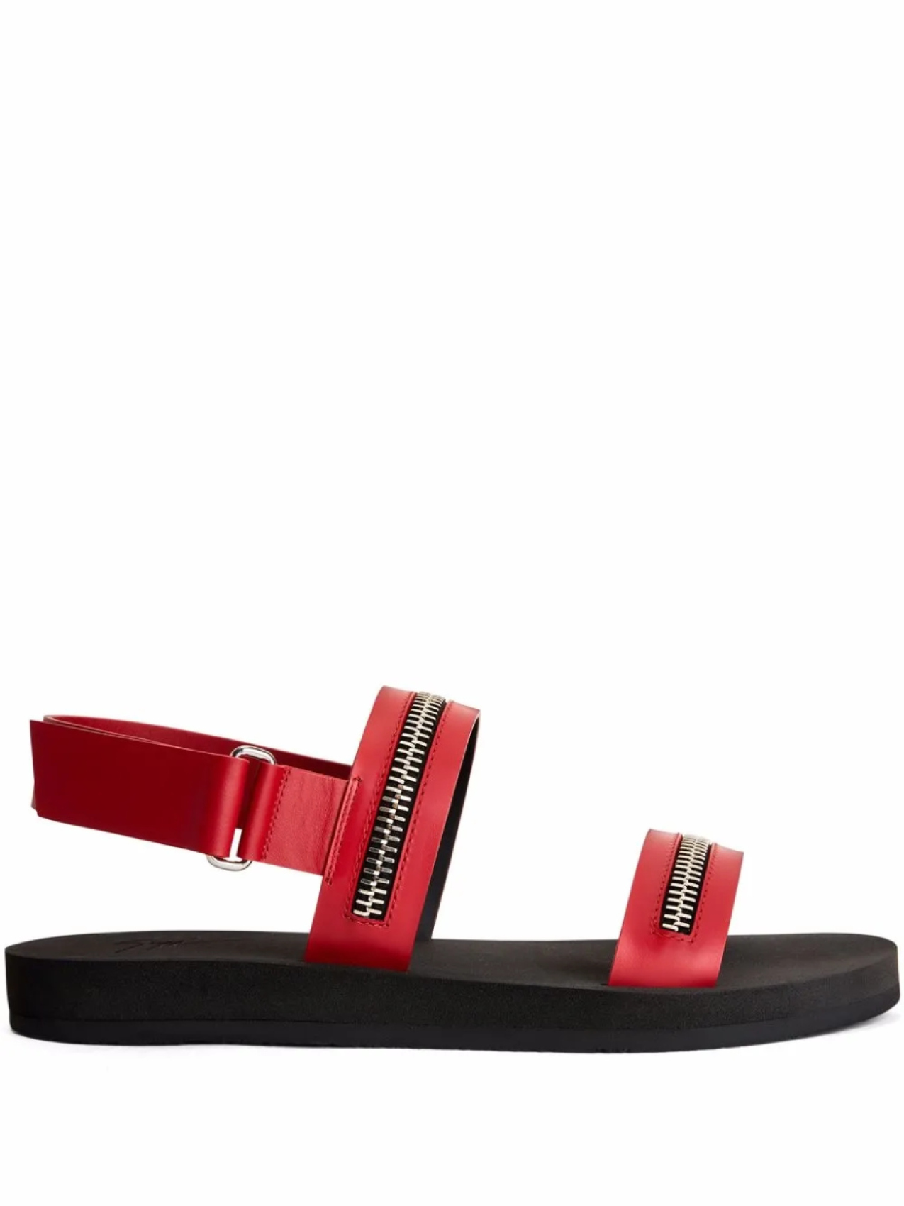 

Giuseppe Zanotti сандалии Saiph с молниями, красный
