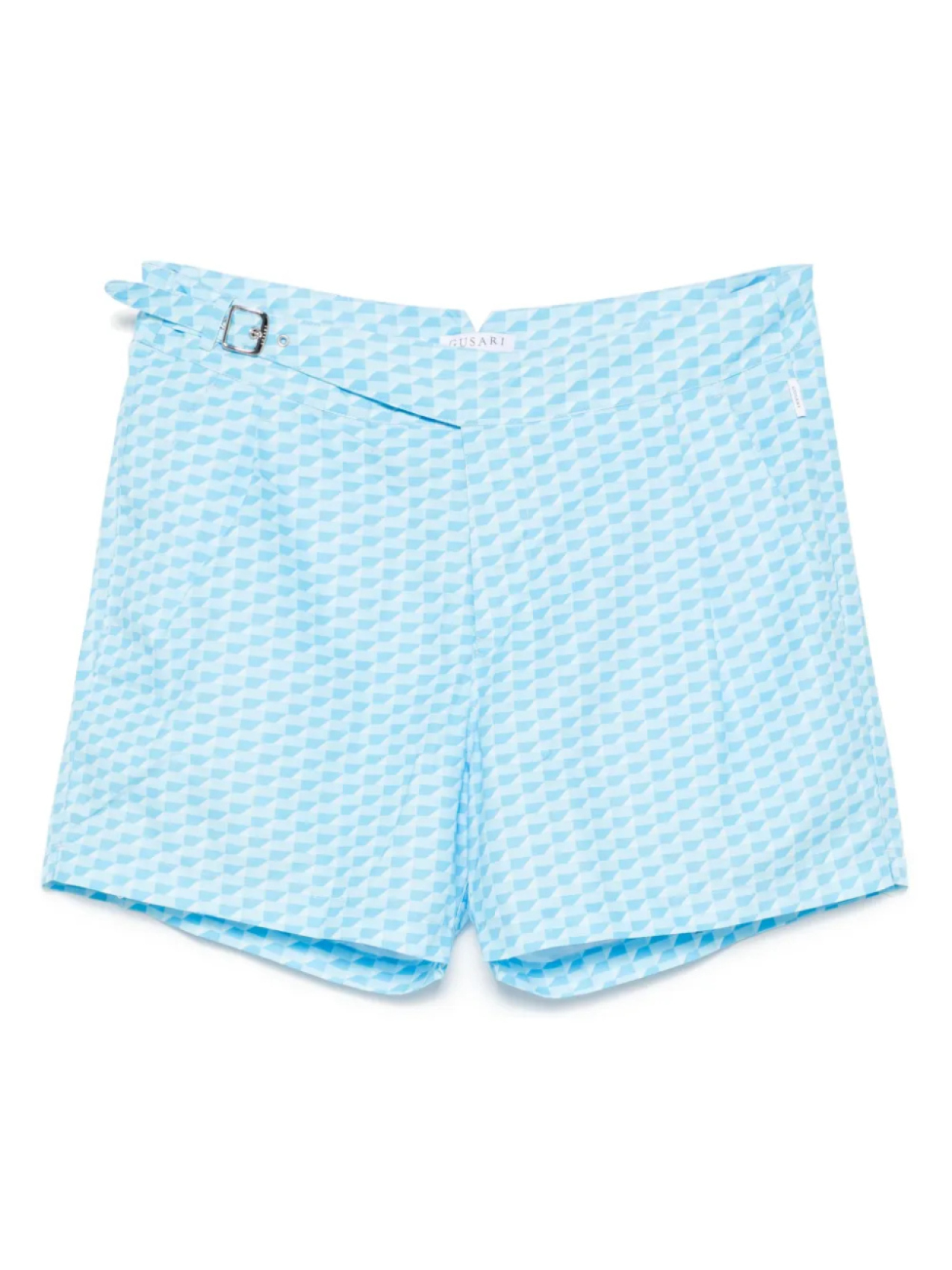 

Шорты для плавания с принтом London GUSARI, синий