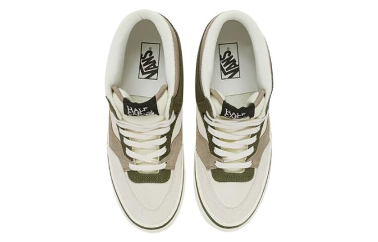 Обувь для скейтбординга Vans Half Cab унисекс, White/Green — фото 3