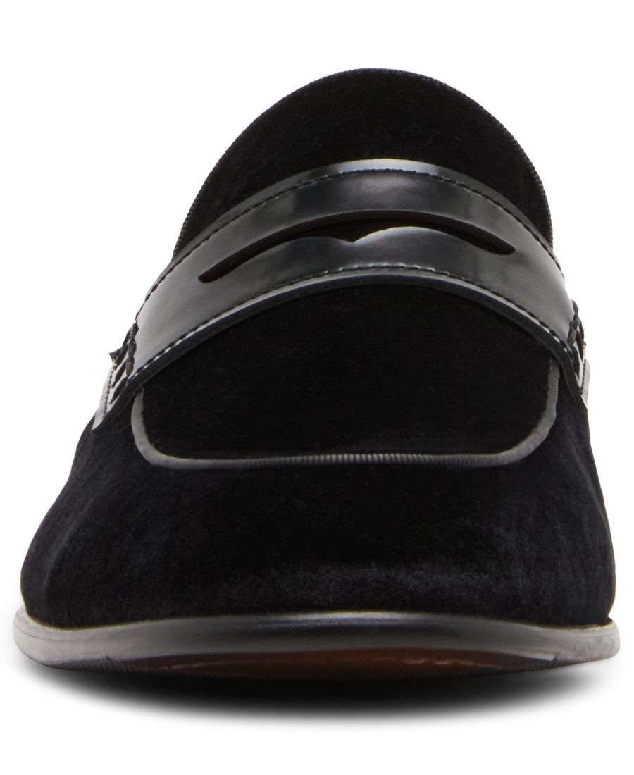 Мужские лоферы Sevilla без шнурков Steve Madden, Black — фото 3