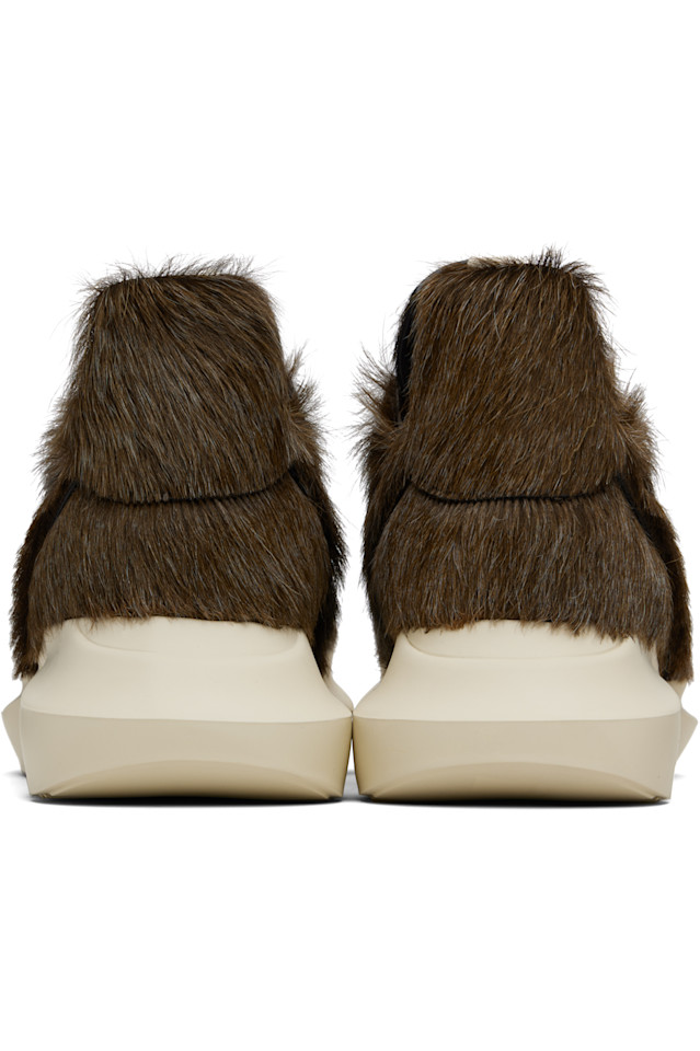 Rick Owens Коричневые кроссовки Concordians Geth Runner — фото 2