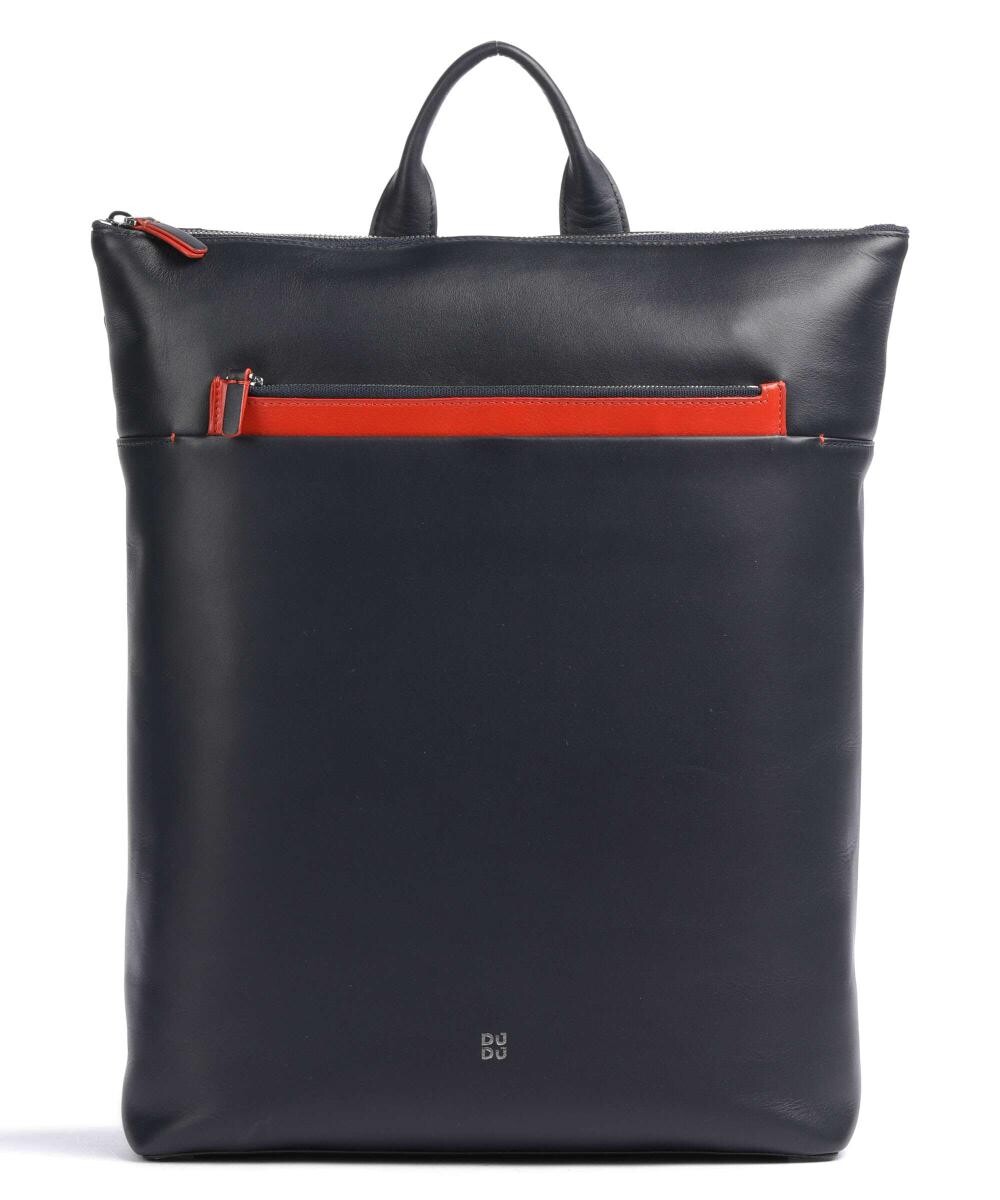

Рюкзак Tokyo 16″ из телячьей кожи наппа Dudu Bags, синий