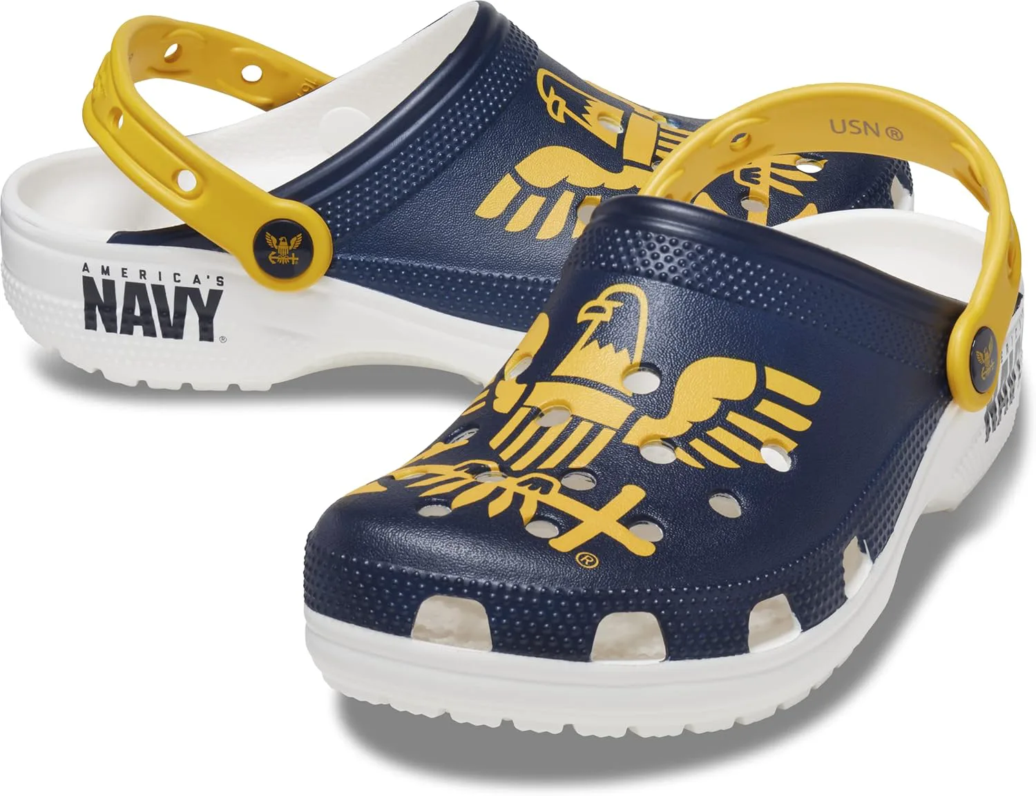 

Крокс Унисекс Классические Сабо ВМС США Crocs, темно-синий