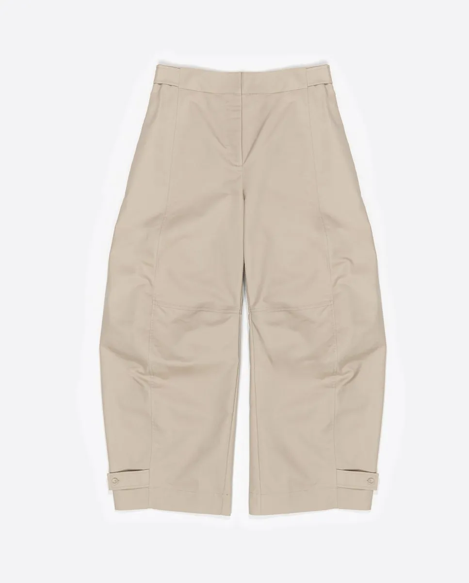 

Женские прямые брюки с регулируемым поясом Bimba y Lola, бежевый