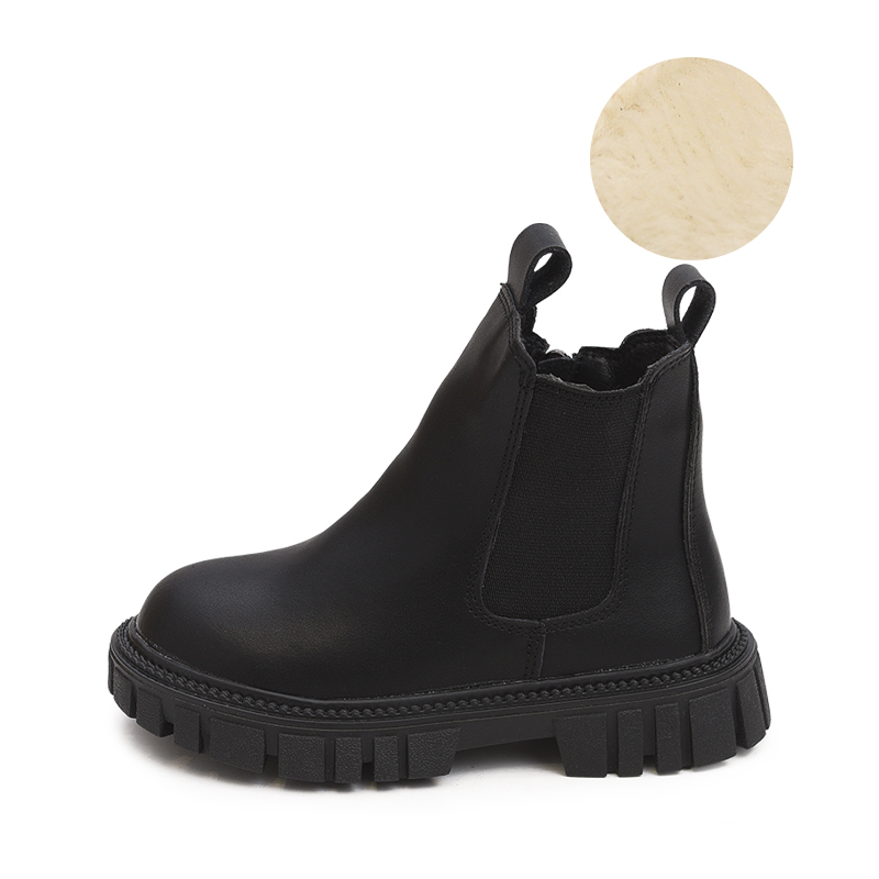 

Детские ботинки с низким голенищем Budding, черный