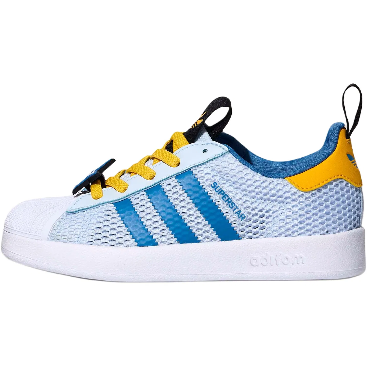 Кроссовки детские AdiFOM Superstar 360 Low top для скейтбординга Blue White Kids' Adidas Originals
