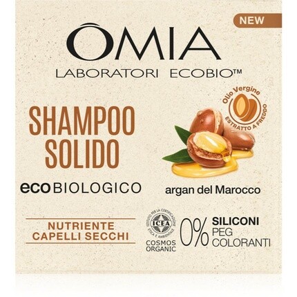 

Omia Laboratories Твердый шампунь Argan Del Marocco 50г