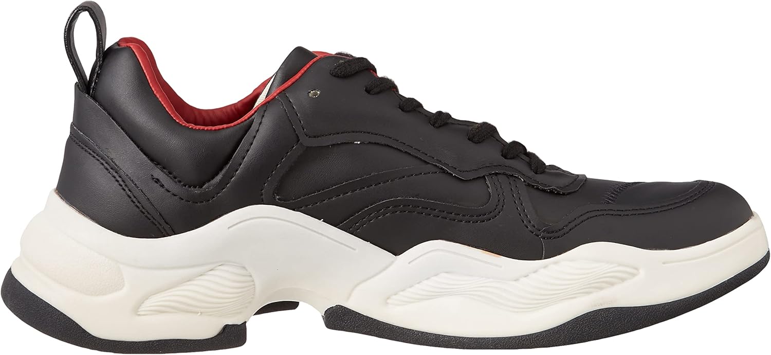GUESS Мужские кроссовки Bassano Smart, Black — фото 4