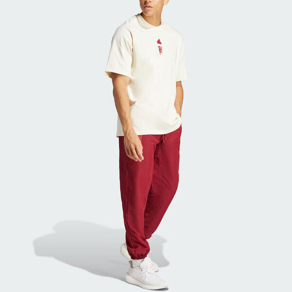 Футболка manchester united lfstlr большие Футболка Adidas, белый — фото 4