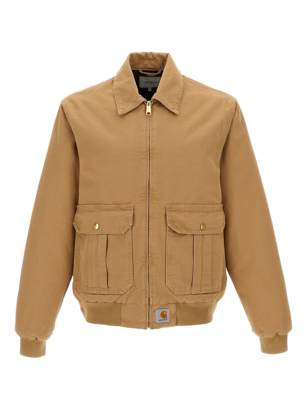 

Стеганая хлопковая куртка Stanton CARHARTT WIP, коричневый