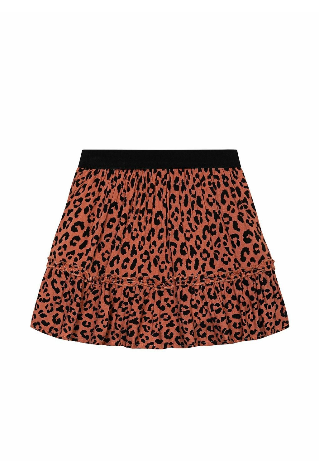 

Юбка-колокольчик LEOPARD PRINT MINOTI, красный/черный