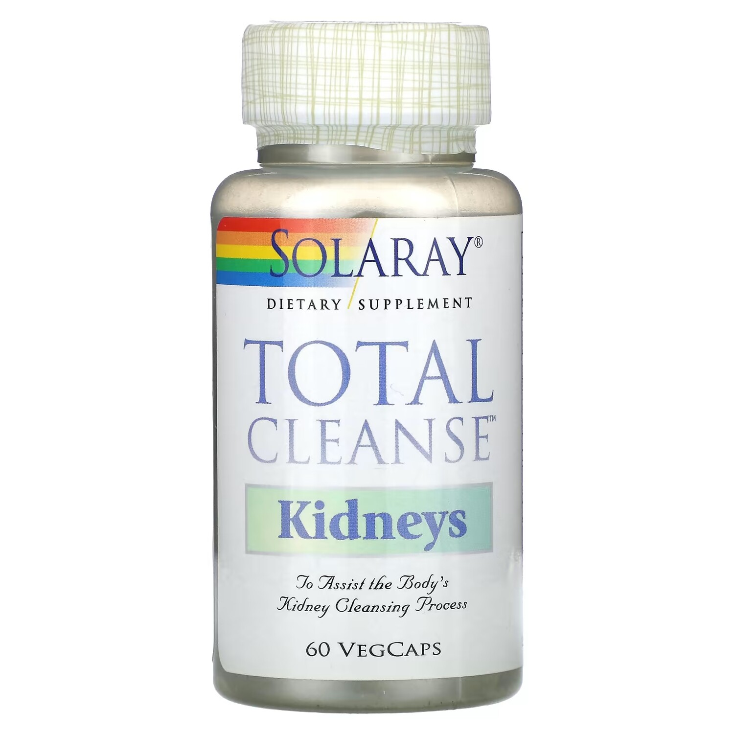 

Solaray Total Cleanse Почки, 60 растительных капсул
