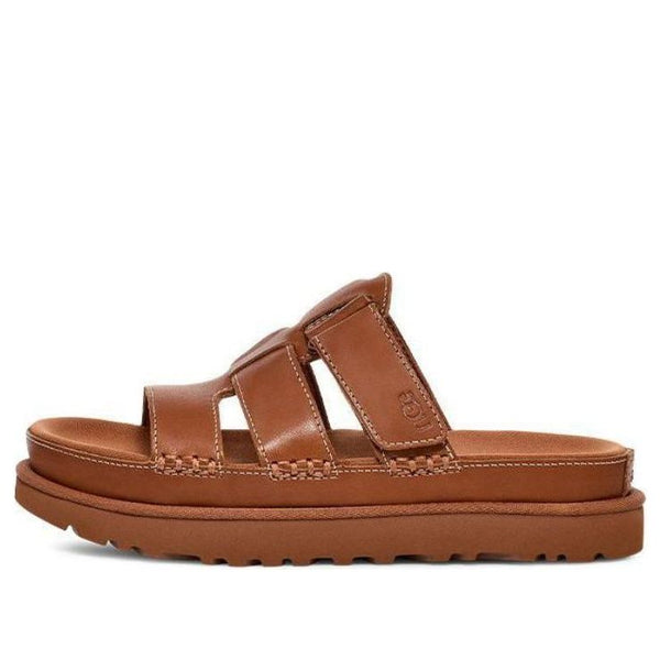 Тапочки goldenstar platform slide 'tan' Ugg, бежевый