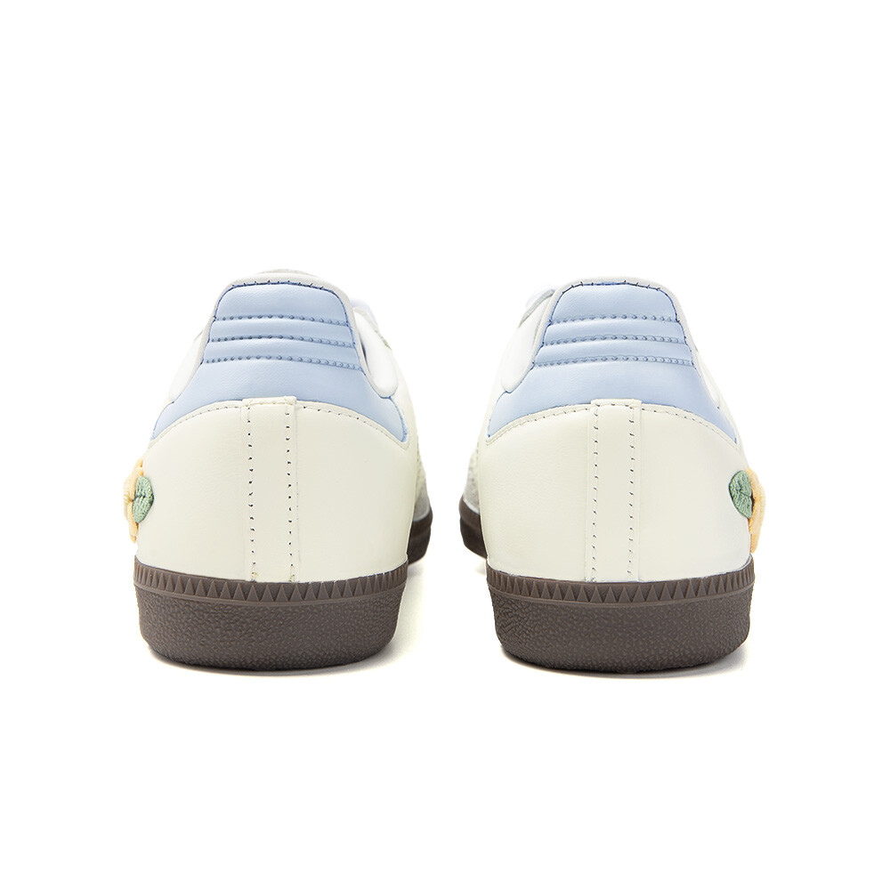 Adidas originals Samba Series Обувь для скейтбординга унисекс, Lemon — фото 4