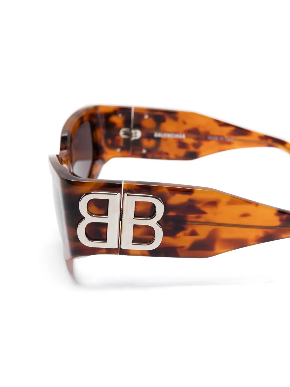 Солнцезащитные очки Bossy Cat Balenciaga Eyewear, коричневый — фото 3