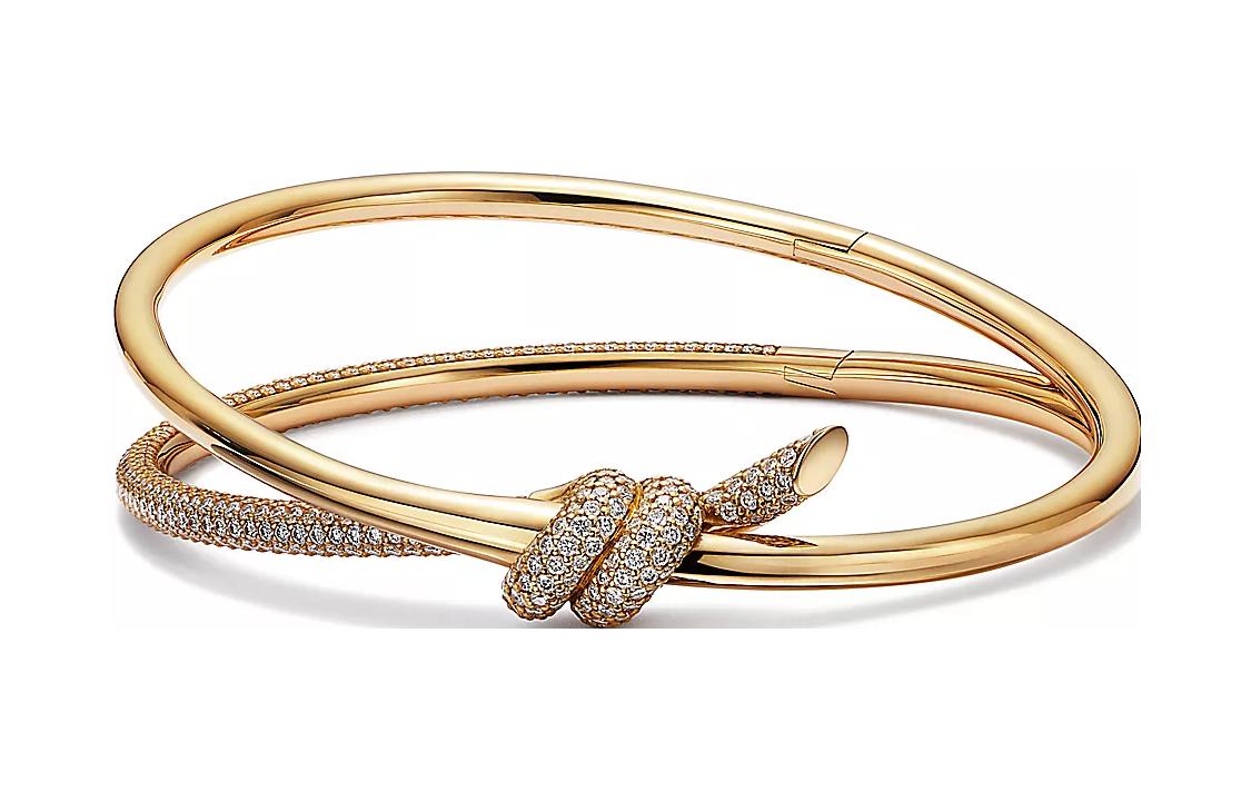 

TIFFANY & CO. Браслеты Diamond Knot Collection Women's Gold